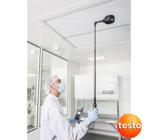 Зонд-крыльчатка (Oslash 100 мм) с Bluetooth включая сенсор температуры Testo Зонд-крыльчатка (Oslash 100 мм) с Bluetooth включая сенсор температуры Testo