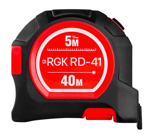 Лазерный дальномер RGK RD-41 с рулеткой с калибровкой Лазерный дальномер RGK RD-41 с рулеткой с калибровкой