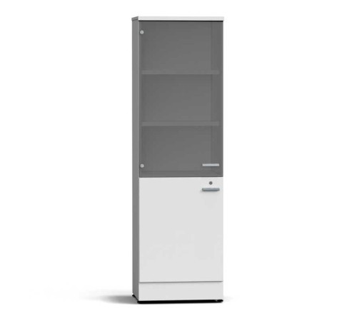 Шкаф для посуды 600х500х2000 мм серый Шкаф для посуды 600х500х2000 мм серый