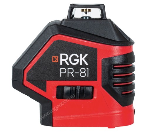 Лазерный уровень RGK PR-81 с калибровкой Лазерный уровень RGK PR-81 с калибровкой