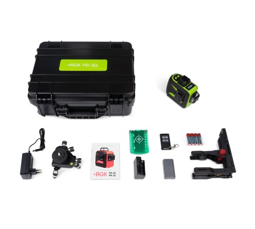 Лазерный уровень RGK PR-3G Лазерный уровень RGK PR-3G