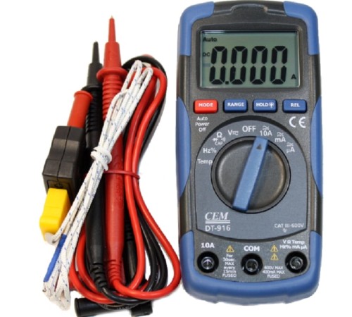 Мультиметр CEM DT-916 Мультиметр CEM DT-916