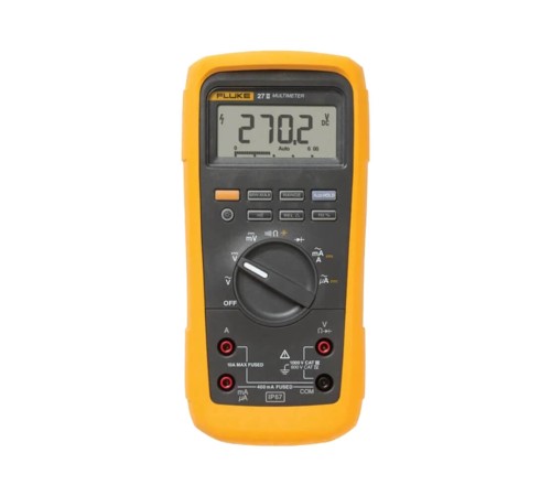 Комплект - мультиметр Fluke 27-II с токовыми клещами Fluke i2000 flex Комплект - мультиметр Fluke 27-II с токовыми клещами Fluke i2000 flex