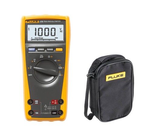 Комплект - мультиметр Fluke 175 EDSNF с футляром Fluke C35 Комплект - мультиметр Fluke 175 EDSNF с футляром Fluke C35