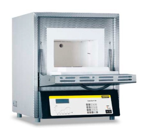 Печь муфельная профессиональная Nabertherm L 9/12/P330 с откидной дверью, 1200°С Печь муфельная профессиональная Nabertherm L 9/12/P330 с откидной дверью, 1200°С