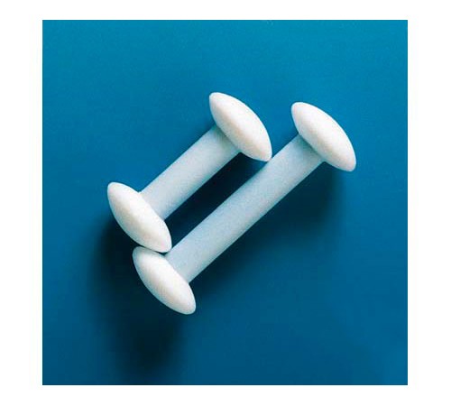 BRAND 137935 Магнитная мешалка, в форме гантелей, PTFE, длина 54 мм, 10 шт/упак BRAND 137935 Магнитная мешалка, в форме гантелей, PTFE, длина 54 мм, 10 шт/упак
