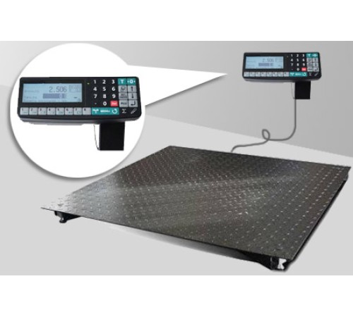 4D-PM-20/15-2000-RA - Промышленные электронные платформенные весы с 4 датчиками 4D-PM-20/15-2000-RA - Промышленные электронные платформенные весы с 4 датчиками