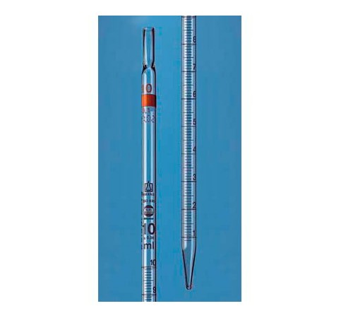 BRAND 27006 Пипетка мерная Silberbrand Eterna, класс B, Тип 2, 2 мл, градуировка 0.02 мл, полный слив, 12 шт/упак BRAND 27006 Пипетка мерная Silberbrand Eterna, класс B, Тип 2, 2 мл, градуировка 0.02 мл, полный слив, 12 шт/упак