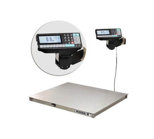 4D-PM.S-12/10-1500-RP с печатью этикеток (нерж) - Платформенные весы платформенные весы из нержавейки 4D-PM.S-12/10-1500-RP с печатью этикеток (нерж) - Платформенные весы платформенные весы из нержавейки