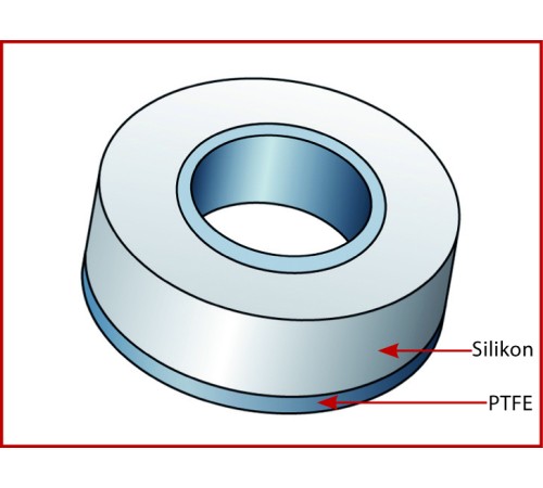 Уплотнитель Bohlender односторонний, для GL 18, для трубок O 9.0- 11.0 мм, PTFE/силикон (Артикул H 975-10) Уплотнитель Bohlender односторонний, для GL 18, для трубок O 9.0- 11.0 мм, PTFE/силикон (Артикул H 975-10)