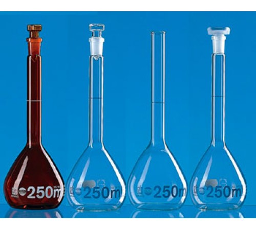 37291 Колба мерная BLAUBRAND с полипропиленовой пробкой 100-14/23 37291 Колба мерная BLAUBRAND с полипропиленовой пробкой 100-14/23