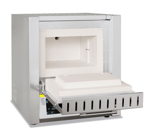 Печь муфельная профессиональная Nabertherm L 9/12/C450 с откидной дверью, 1200°С Печь муфельная профессиональная Nabertherm L 9/12/C450 с откидной дверью, 1200°С