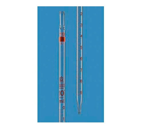 BRAND 27072 Пипетка мерная Silberbrand Eterna, класс B, Тип 3, 2 мл, градуировка 0.01 мл, полный слив, 12 шт/упак BRAND 27072 Пипетка мерная Silberbrand Eterna, класс B, Тип 3, 2 мл, градуировка 0.01 мл, полный слив, 12 шт/упак