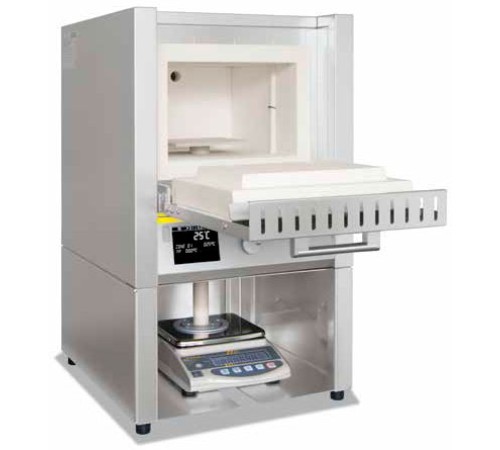 Печь муфельная с весами и ПО Nabertherm L 9/11/SW/C450 с откидной дверью, 1100°С Печь муфельная с весами и ПО Nabertherm L 9/11/SW/C450 с откидной дверью, 1100°С