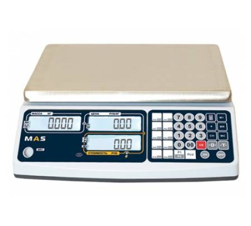 MAS MR1-06 - Торговые электронные весы MAS MR1-06 - Торговые электронные весы