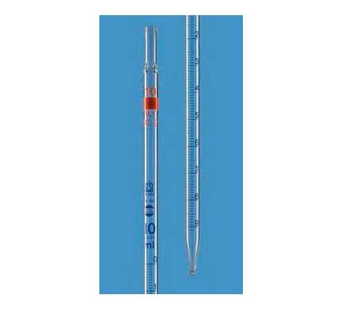 BRAND 27309 Пипетка мерная Blaubrand, класс AS, DE-M, Тип 3, 2 мл, градуировка 0.02 мл, полный слив, ватная пробка, 12 шт/упак BRAND 27309 Пипетка мерная Blaubrand, класс AS, DE-M, Тип 3, 2 мл, градуировка 0.02 мл, полный слив, ватная пробка, 12 шт/упак