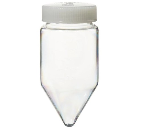 Центрифужная пробирка Nalgene с завинчивающейся крышкой, коническая, стерильная, 175 мл, PS, диаметр 61.5 мм, высота 135.6 мм Центрифужная пробирка Nalgene с завинчивающейся крышкой, коническая, стерильная, 175 мл, PS, диаметр 61.5 мм, высота 135.6 мм