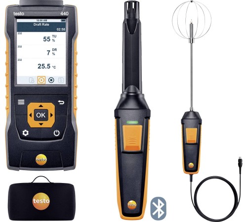 Комплект Testo 440 уровня комфорта Комплект Testo 440 уровня комфорта