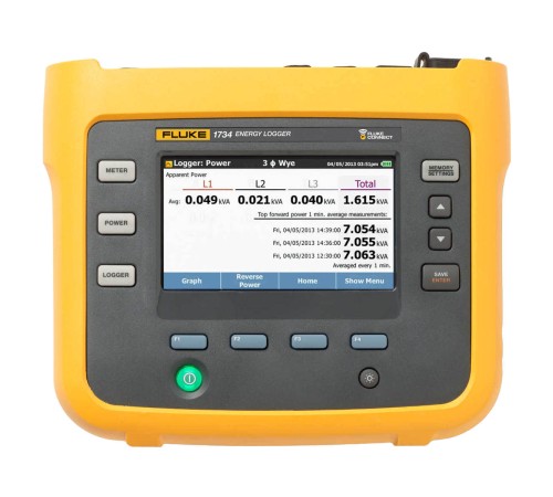 Регистратор качества электроэнергии Fluke 1732/INTL Регистратор качества электроэнергии Fluke 1732/INTL